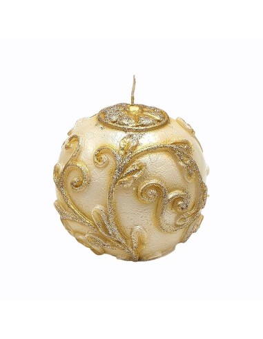 INTRONA CANDELA A FORMA DI STELLA CON RICCIOLI...