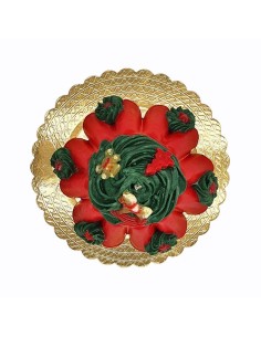 INTRONA CANDELA A FORMA DI BUDINO 19 Ø CM 2