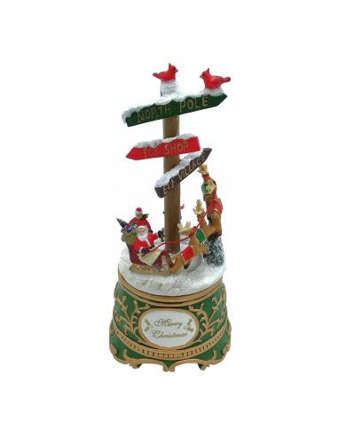 MUSIC BOX KINGDOM CARILLON NATALIZIO 8 MELODIE...