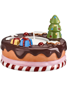 HUTSCHENREUTHER PORTA CANDELA TORTA 9X6 CM