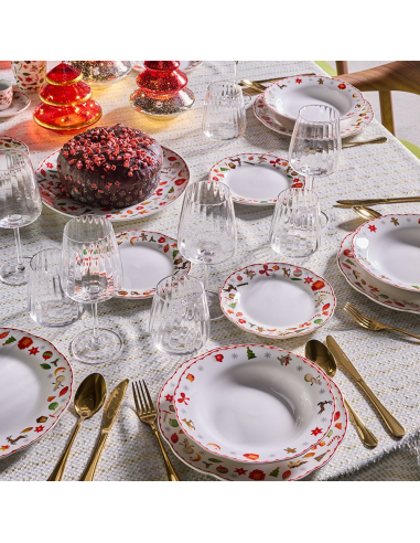 ANDREA FONTEBASSO SERVIZIO PIATTI 18 PEZZI -...