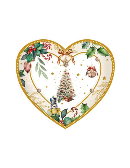 FADE SET 2 PIATTI CUORE 16 X 18 CM - ALYA