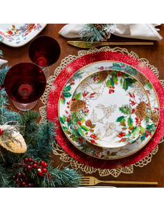 FADE SET 6 SOTTOPIATTI NATALIZI Ø 33 CM - LEXI 2