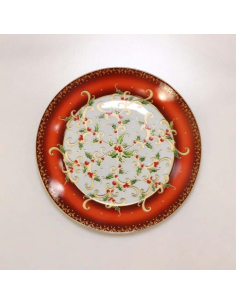 NOEL PIATTO FRUTTA NATALIZIO Ø19 CM - EMOZIONI