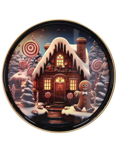 ANDREA FONTEBASSO VASSOIO TONDO 38 CM - PARTY TIME