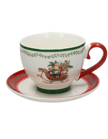 ANDREA FONTEBASSO TAZZA COLAZIONE CON PIATTINO 480 ML - MILK&COFFEE