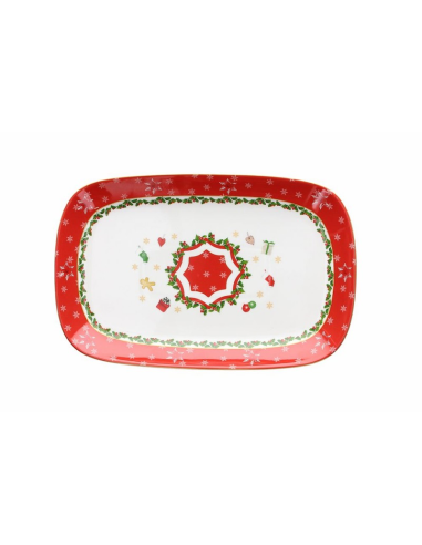 ANDREA FONTEBASSO VASSOIO IN PORCELLANA 31X20...