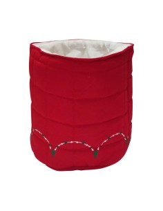 EVVIVA CESTINO PANE CON STAMPA NATALIZIA