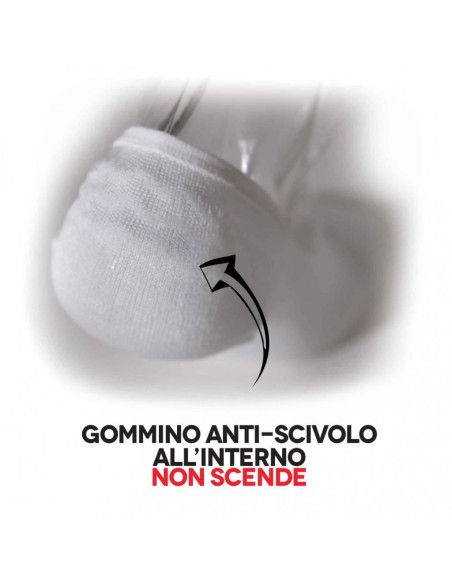 SANGIACOMO 2 PAIA DI CALZE UNISEX SALVAPIEDE IN FILO DI SCOZIA