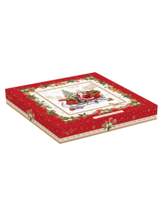 EASY LIFE PIATTO DA PORTATA NATALIZIO 30X30 CM -... 2