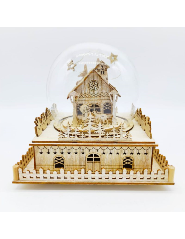 ANDREA FONTEBASSO CARILLON NATALE IN LEGNO...