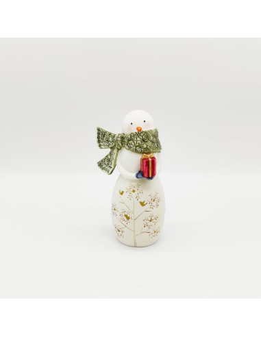 ANDREA FONTEBASSO PUPAZZO DI NEVE CON LED 20 CM