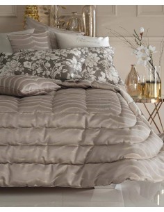 BLUMARINE TRAPUNTA MATRIMONIALE E 2 CUSCINI ARREDO - JASMINE