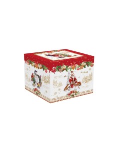 EASY LIFE SET 4 CIOTOLE NATALIZIE 11 CM - CHRISTMAS MEMORIES 2