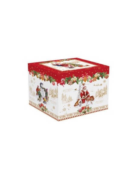 EASY LIFE SET 4 CIOTOLE NATALIZIE 11 CM - CHRISTMAS MEMORIES