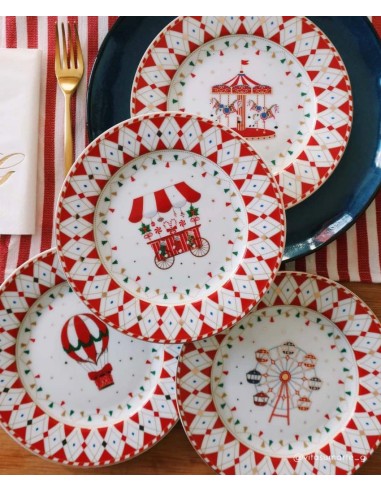 EASY LIFE SET 4 PIATTI DESSERT Ø 19 CM -...