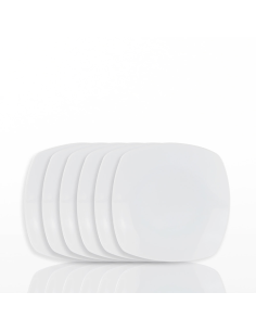 WEISSESTAL SET 6 PIATTI DOLCE Ø 17 CM - SQUARE 2