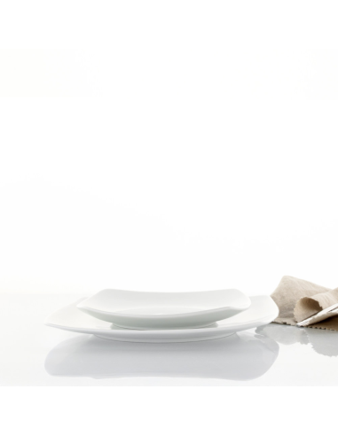 WEISSESTAL SET 6 PIATTI DOLCE Ø 17 CM - SQUARE