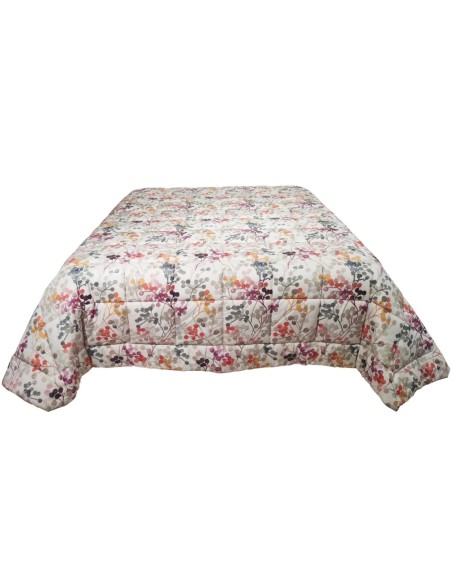 FAZZINI TRAPUNTA MATRIMONIALE IN PERCALLE 270 X 270 CM - BACCHE