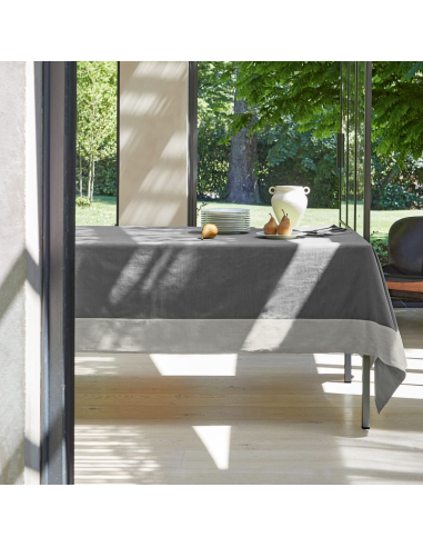 FAZZINI TOVAGLIA IN PURO COTONE FIAMMATO - CORNICI