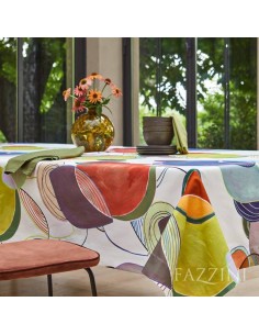 FAZZINI TOVAGLIA IN COTONE STAMPATO - ELLISSE