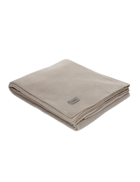 FAZZINI PLAID COPERTA TINTA UNITA IN PILE - LUCY