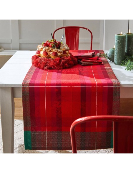 LE JACQUARD FRANCAIS RUNNER NATALIZIO - HIVER EN ECOSSE