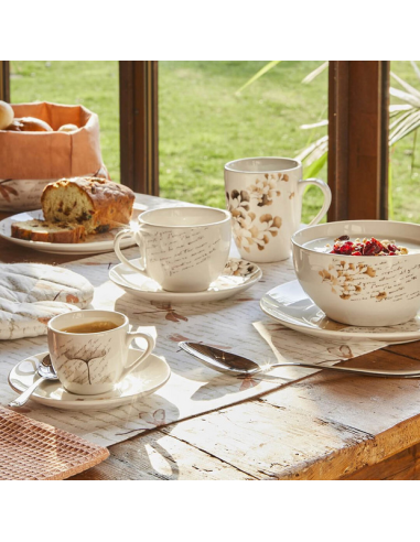 TOGNANA SET 6 TAZZINE CAFFÉ 80 ML - IRIS POESIA...