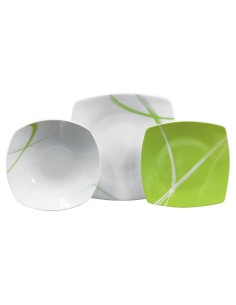 TENDENZE SERVIZIO PIATTI 25 PEZZI - TE BRUSH