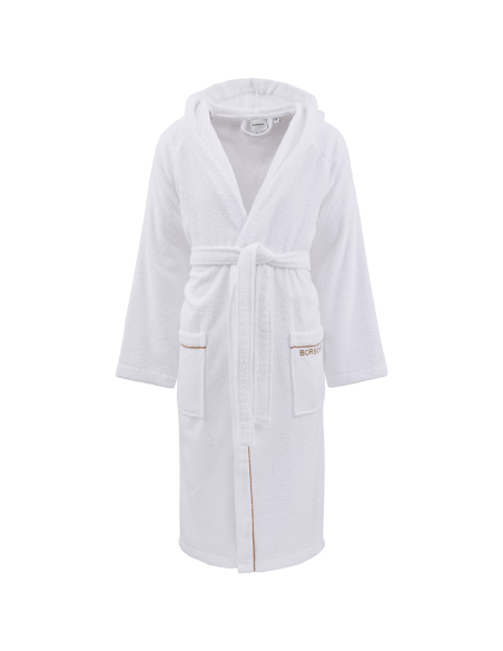 BORBONESE ACCAPPATOIO CON CAPPUCCIO - FINE OP