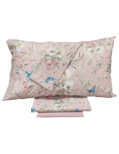 FAZZINI COMPLETO LENZUOLA-COPRILETTO 2 PIAZZE - FARFALLE