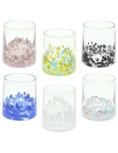 ANDREA FONTEBASSO SET 6 BICCHIERI ACQUA 300 ML - VENEZIA