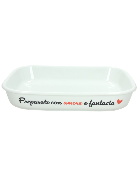 ANDREA FONTEBASSO PIROFILA RETTANGOLARE 37 X 25 X H7 CM - COOK FANTASIA
