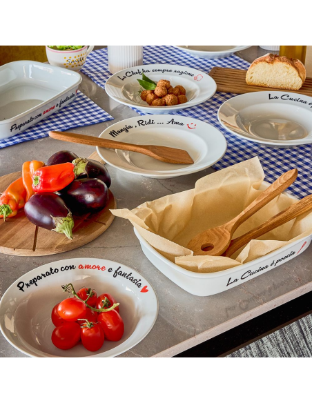 ANDREA FONTEBASSO PIROFILA RETTANGOLARE 37 X 25 X H7 CM - COOK FANTASIA