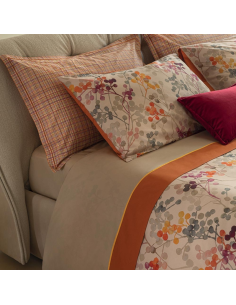 FAZZINI COMPLETO LENZUOLA 2 PIAZZE IN FLANELLA - BACCHE 2