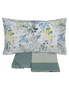 FAZZINI COMPLETO LENZUOLA 2 PIAZZE IN FLANELLA - BACCHE 2