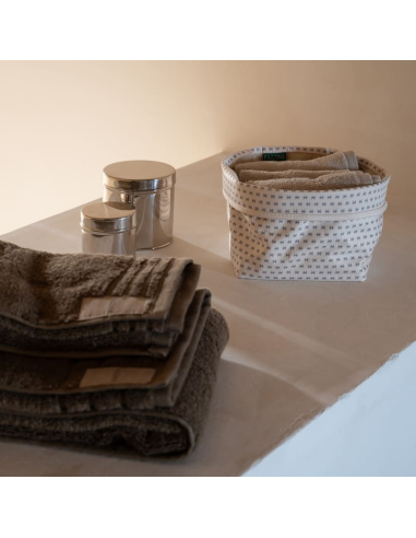 FAZZINI CESTINO PORTA LAVETTE 15 X 15 X 11 CM