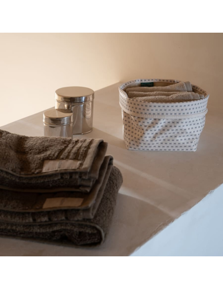FAZZINI CESTINO PORTA LAVETTE 15 X 15 X 11 CM