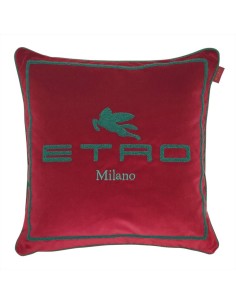 ETRO CUSCINO ARREDO 45 X 45 CM IN VELLUTO E LANA - SPONGE...