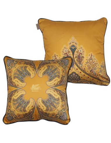 ETRO SET 2 CUSCINI ARREDO 45 X 45 CM IN RASO...