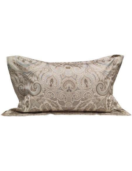 ETRO SET 2 FEDERE PER GUANCIALI 50 X 80 CM 3 VOLANI IN RASO - ZAHIR