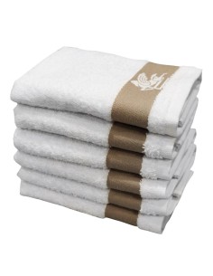 ETRO SET 6 LAVETTE IN SPUGNA 100% COTONE - DAFNE