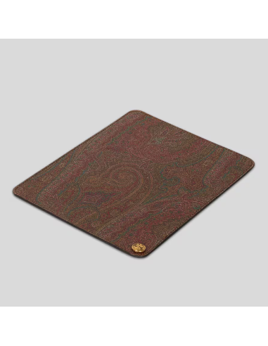 ETRO TAPPETINO PER MOUSE 21,5 X 17,5 CM IN ARNICA