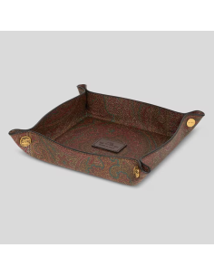 ETRO VASSOIO QUADRATO IN ARNICA