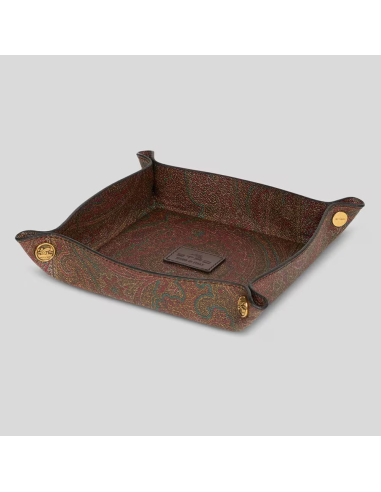 ETRO VASSOIO QUADRATO IN ARNICA