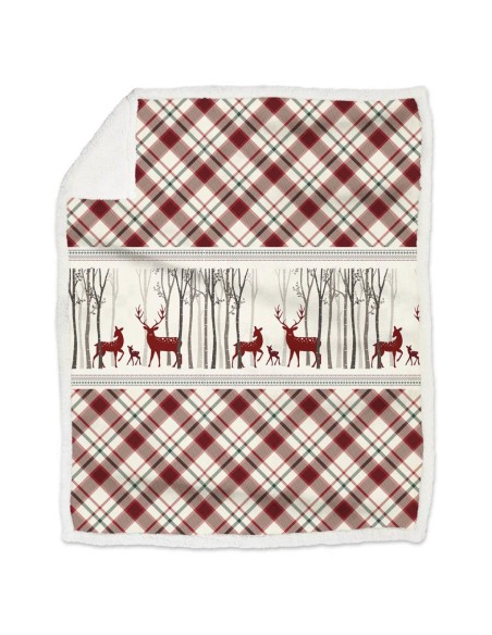 DAUNEX PLAID MORBIDOTTO LIGHT 130 X 160 CM - LAGORAI