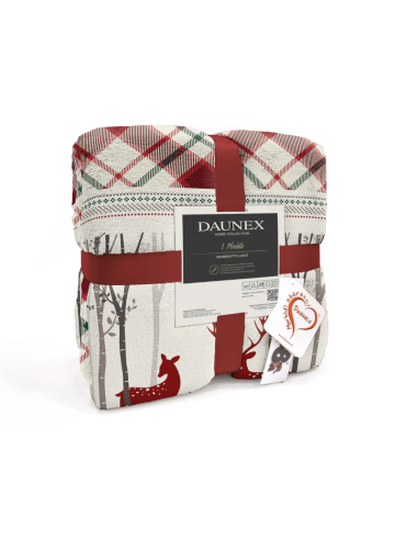DAUNEX PLAID MORBIDOTTO LIGHT 130 X 160 CM -...