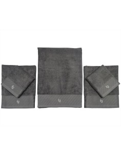 LIU JO COMPLETO DA BAGNO 5 PEZZI IN SPUGNA - CROSS L.J