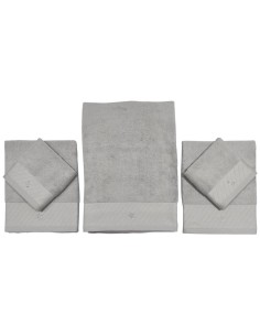 LIU JO COMPLETO DA BAGNO 5 PEZZI IN SPUGNA - CROSS L.J 2