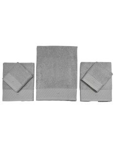 LIU JO COMPLETO DA BAGNO 5 PEZZI IN SPUGNA - L.J DIAGONAL